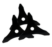 For Husqvarna for Desbrozadora Stihl for Cuchillas Paquete De 3, Recortadora De 10 "X 3T for Cuchillas Con Orificio De 25,4 Mm for Cortadora De Malezas Accesorios for Cortacésped