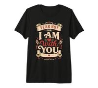 For I Am with You Isaías 41 10 Versículo de la Biblia Camiseta Premium