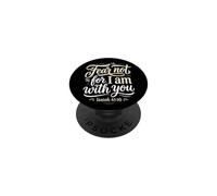 For I Am with You Isaías 41 10 Versículo de la Biblia PopSockets PopGrip Adhesivo