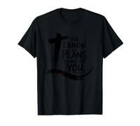 For I Know The Plans I Have For You Camiseta gráfica económica