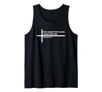 For I Know The Plans I Have For You Camiseta sin Mangas