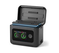 For Insta 360 X5 Battery Charger for X5, 27W Dual Fast Charging Case, Intelligent Two Way Charger Hub