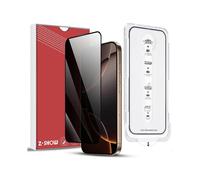 For iPhone 14 Plus Anti-Spy Screen Protector Temered Glass Film with Dust-Proof Net