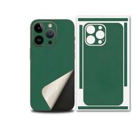 For iPhone 17 Pro MAX Skin Wrap - Premium 3M Metallic Film, Bare Metal Feel, Primary Color Fusion Look for Minimalist Style Lovers (Green,16)