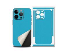 For iPhone 17 Pro MAX Skin Wrap - Premium 3M Metallic Film, Bare Metal Feel, Primary Color Fusion Look for Minimalist Style Lovers (Sky Blue,16E)