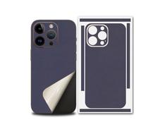 For iPhone 17 Pro MAX Skin Wrap, Ultra-Thin 3M Texture Matte Carbon Fiber Full Body Protective Sticker for Minimalist Style Lovers (Dark Purple,for 17 Air)