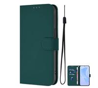 for iPhone 17 Pro MAX Wallet Case for Women, PU Leather Folio Flip Kickstand Protective Shockproof Cover for Apple 17 Pro MAX Phone Case (for 17promax,Dark Green)