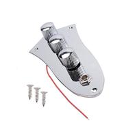 For Jazz JB interruptor placa de Control perillas de montaje macetas cargadas M511 cromadas con 3 tornillos