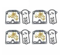 For Kawasaki KZ900 KZ 900 Z1, Kit de reparación de carburador, conjunto de reconstrucción de carburador, juntas de aguja de flotador de Jets de piloto principal for piezas Mikuni VM26SS (Color : 4 Se