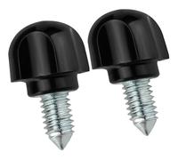 For Kitchenaid for mezclador, componentes esenciales de perilla de tornillo negro, 2 uds., tornillos de fijación for mantenimiento de electrodomésticos de cocina
