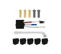 For Kobra 2 Hotend Replacement Kit Includes Throat Nozzle Thermistor Heat Block 3D Printer Accessories