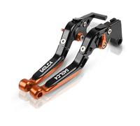For KTM 640LC4 640 Lc4 LC4 640 2003 2004 2005 2006 Motorcycle Brakes Folding Extendable Handles Lever Brake Clutch Levers(DESIGN A)