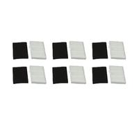 for - L15 Robot Side Cleaner Brush 19 piezas Filtro de repuesto para cepillos de aspiradora Lubluelu, trapeadores, rodillos, juego de limpieza con cerdas Absnylon y tela no tejida (D)