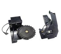 For Laresar L6 Pro Robot Vacuum Cleaner Replacement Drive Wheels with Motors, Left and Spare Parts for Smooth Quiet Navigation on Multiple Surfaces Accessories in Black(Left+right)