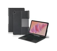 For Lenovo Tab Plus Leather Case+Bluetooth Keyboard with Backlight Trackpad