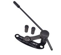 For LP for guitarra eléctrica estilo SG, puente, barra de parada, pieza trasera, trémolo(BK)