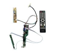 For LP154W01-A1/A3/A5 LP154W01-TL Kit De Placa Controladora TV Analógica LVDS 30 Pines 1280 * 800 IR + USB + AV + HDMI + VGA LCD Matrix 1CCFL Accesorios(For LP154W01(A5))
