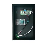 For LTN173KT02 LTN173KT01 LTN173KT03 Caja De Metal + Controlador 58C Placa De Accionamiento Monitor LCD 1600 * 900 40 Pin LVDS DIY Kit 17,3 "Accesorios De Pantalla(LTN173KT03-B01 xCase)