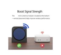 For M4/Pro Stand Desktop Vertical Mount, with Soft Padding, Improved Heat Dissipation, Easy Port Access