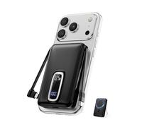 for MagSafe Power Bank iPhone, 10000mAh External Battery Fast Charge USB-C | 14N Magnet, Removable USB-C 22.5W, iPhone 10000mAh Portable Battery, iPhone Wireless Charger with Stand, 17/16/15/14/13/12
