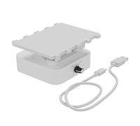 For miniagitador orbital de laboratorio escritorio que admite procesos esenciales con movimiento 360 grados y ajuste 30-120 RPM(Rechargeable)