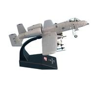 For Modelo de avión a Escala 1/100 A-10 Thunderbolt, Modelo de avión de Metal Fundido a presión Coleccionable