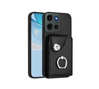 (For Motorola Edge 60 Stylus, Black) Organ Card Bag Ring Holder Phone Case