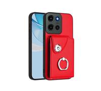 (For Motorola Edge 60 Stylus, Red) Organ Card Bag Ring Holder Phone Case