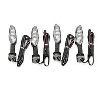 For MT-07 For TRACER 2016 2017 2018 2019 2020 2021 2022 2023 For YZF-R15 V4 2021-2023 Flasher Turn Signal Light Amber Front Or Rear(Clear,4pcs)