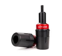 For MT09 MT03 MT07 2014-2025 protección contra caídas de motocicleta protectores contra choques deslizadores de marco(Red MT09 14-20)