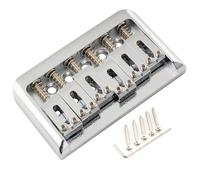 For Mus-iclily Pro Espaciado entre cuerdas de 52,5 mm Sillín de estilo moderno Puente fijo rígido Puente sin trémolo for guitarra eléctrica estilo ST for TL(Chrome)