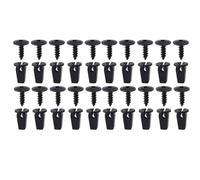 For N90974701 Cubierta Del Motor Bandeja Inferior Guardabarros Paso De Rueda Tornillo Torx Clips De Sujeción Perno(40pcs set)