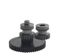 For Neptune 4/Pro/Plus/Max Nanocoated Mold Steel Integrated Extruder Gear CNC Kit de impresión precisa For ELEGOO Impresora 3D