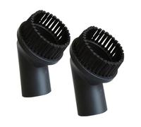 For Nilfisk Vacuum Cleaner Dust Brush Attachment for Multi II for Buddy II for Attix for Aero Models, Round Brush Head 36mm Diameter, Replacement for Wet and Dry Vacuum(2er-Pack)
