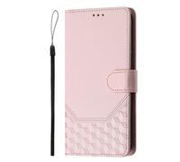 for Nothing Phone 2A - Funda tipo cartera de piel con tapa y función atril magnético para teléfono Nothing Phone 2A para mujeres y hombres con ranuras para tarjetas, correa de mano, color rosa
