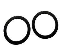 For Nuova for Simonelli for sellos de silicona for máquina de café expreso, negro Φ72mm/Φ57mm T7.1mm, reemplazo de junta de máquina de café 2 piezas