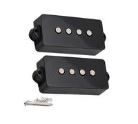 For pastilla de bajo Aln-ico 5 PB P, pastilla Humbucker, 4 cuerdas, negro for reemplazo de piezas de bajo PB, estilo abierto