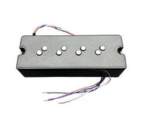 For pastilla Humbucker apilada Aln-ico 5 for bajos de 4 cuerdas con reducción de ruido de polea escalonada, división de bobina de 4 conductores 17/18, 3MM(Bridge)