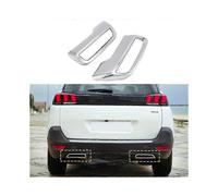 For Peugeot 3008 5008 Allure Access 2016 2017 2018 2019 Chrome Rear Exhaust Muffler Tail End Pipe Decoration