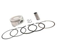 For Piston Kit for Honda GX160 GX200 Engines 68mm Flat Top High Compression Performance Upgrade with Lo Drag Ring Set Wrist Pin Locks Standard Assembly for 196cc Clone