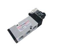 For placa angular válvula solenoide aire 4M410-15 Puerto 1/2 "BSP 24V DC 5 vías actuadores neumáticos de control eléctrica(24V)