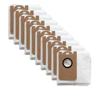 For Point DUSTY800+ - Bolsa de repuesto para aspiradora con sistema de filtración multicapa y diseño reforzado para mantener suelos más limpios y aspirar eficientemente, paquete de 4 o 10 (paquete de