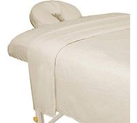 For Pro Premium Flannel Sheet 3 Piece Set, Natural by For Pro
