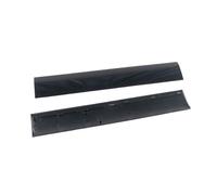 For PS3 Panel Replacement Kit, for PS3, for Sony, for 4000 4K Host Model, Black Hard Drive Cover Shell, Front Housing Case, Left and Right Faceplate(L R cover)