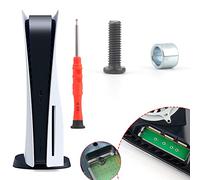 for PS5 SSD Screw and Ring Replacement For Sony Playstation 5 PS5 Console Solid State Drive Repair Accessories with Screwdriver