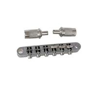 For puente de guitarra Tune-O-Matic Roller Saddle for guitarras eléctricas LP SG de 6 cuerdas(Chrome)