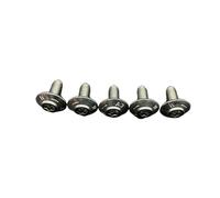 For R1250GS ADV R1200GS LC R1200RT S1000RR S1000XR C600 C650GT F750GS F850GS R NINE T K1600GTL M5 tornillos de carenado de acero inoxidable(5p M5x12)