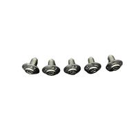 For R1250GS ADV R1200GS LC R1200RT S1000RR S1000XR C600 C650GT F750GS F850GS R NINE T K1600GTL M5 tornillos de carenado de acero inoxidable(5p M5x10)