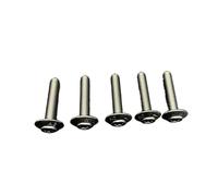 For R1250GS ADV R1200GS LC R1200RT S1000RR S1000XR C600 C650GT F750GS F850GS R NINE T K1600GTL M5 tornillos de carenado de acero inoxidable(5p M5x25)