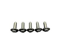 For R1250GS ADV R1200GS LC R1200RT S1000RR S1000XR C600 C650GT F750GS F850GS R NINE T K1600GTL M5 tornillos de carenado de acero inoxidable(5p M5x16)